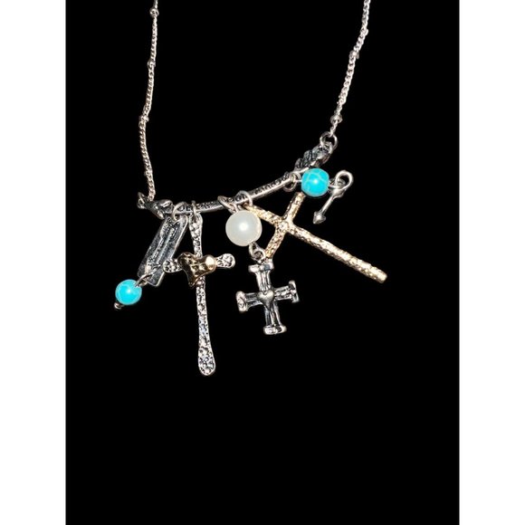 by the Bay New York Necklace and Earring Combination Follow Your Arrow - Picture 3 of 16